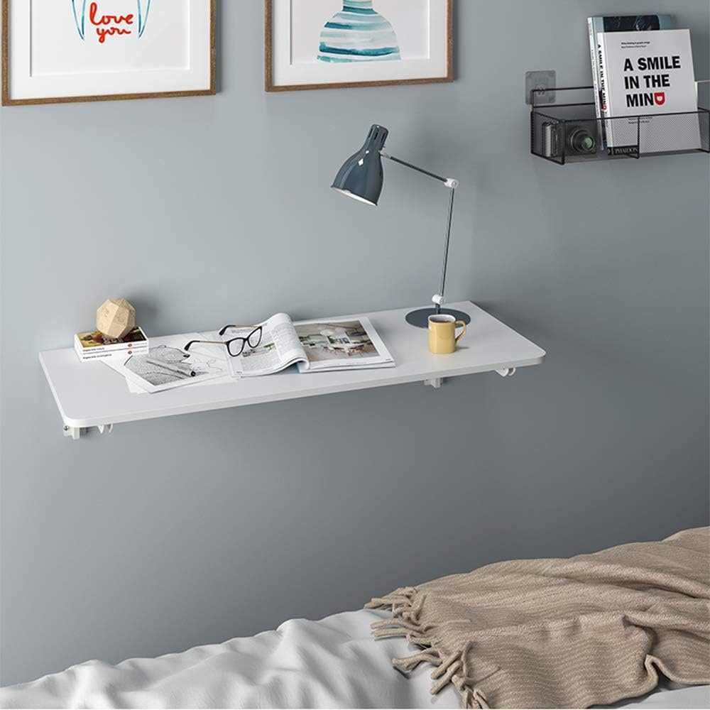 Table Murale Pliable Blanc Petit Taille – Image 5